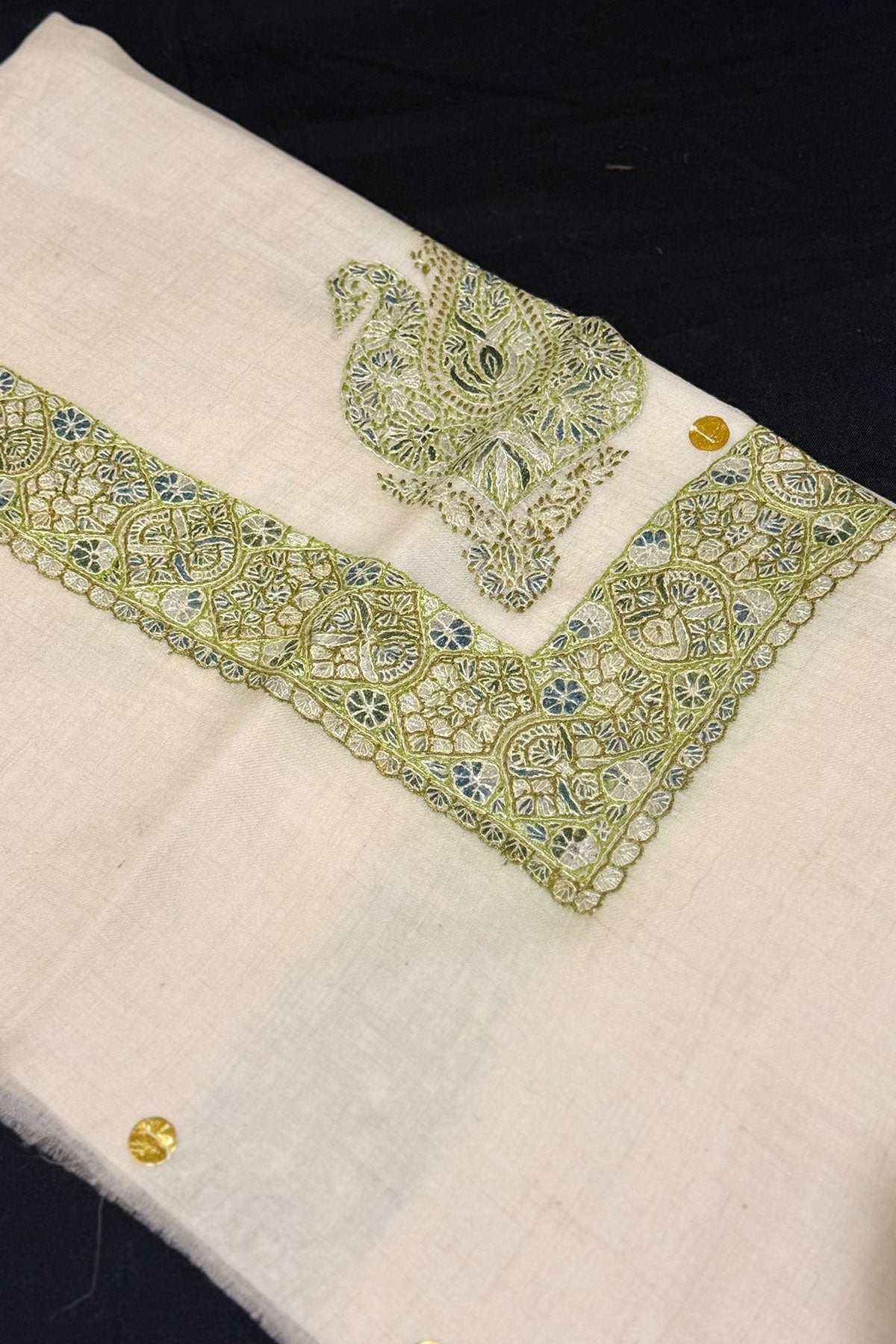 HAND EMBROIDERED PASHMINA SHAWL