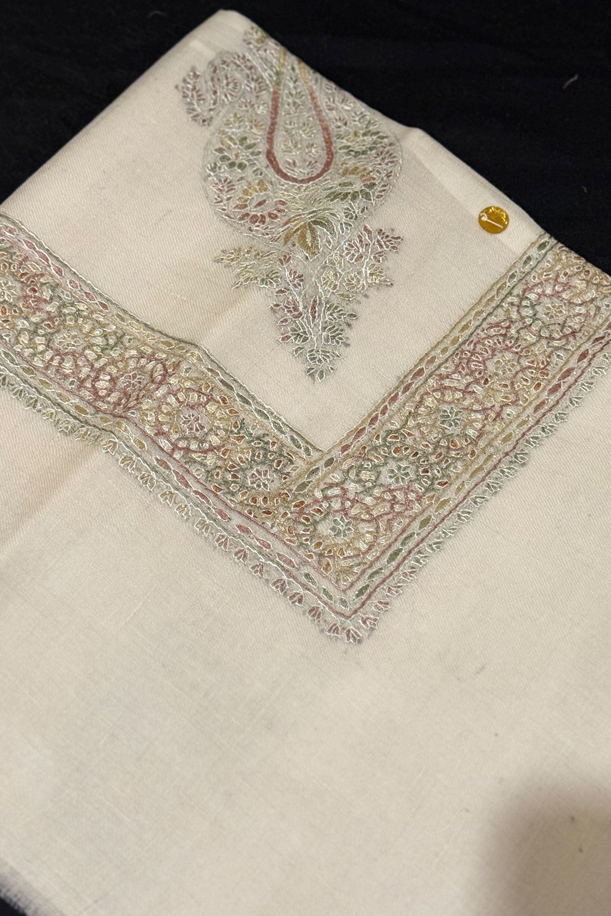 HAND EMBROIDERED PASHMINA SHAWL