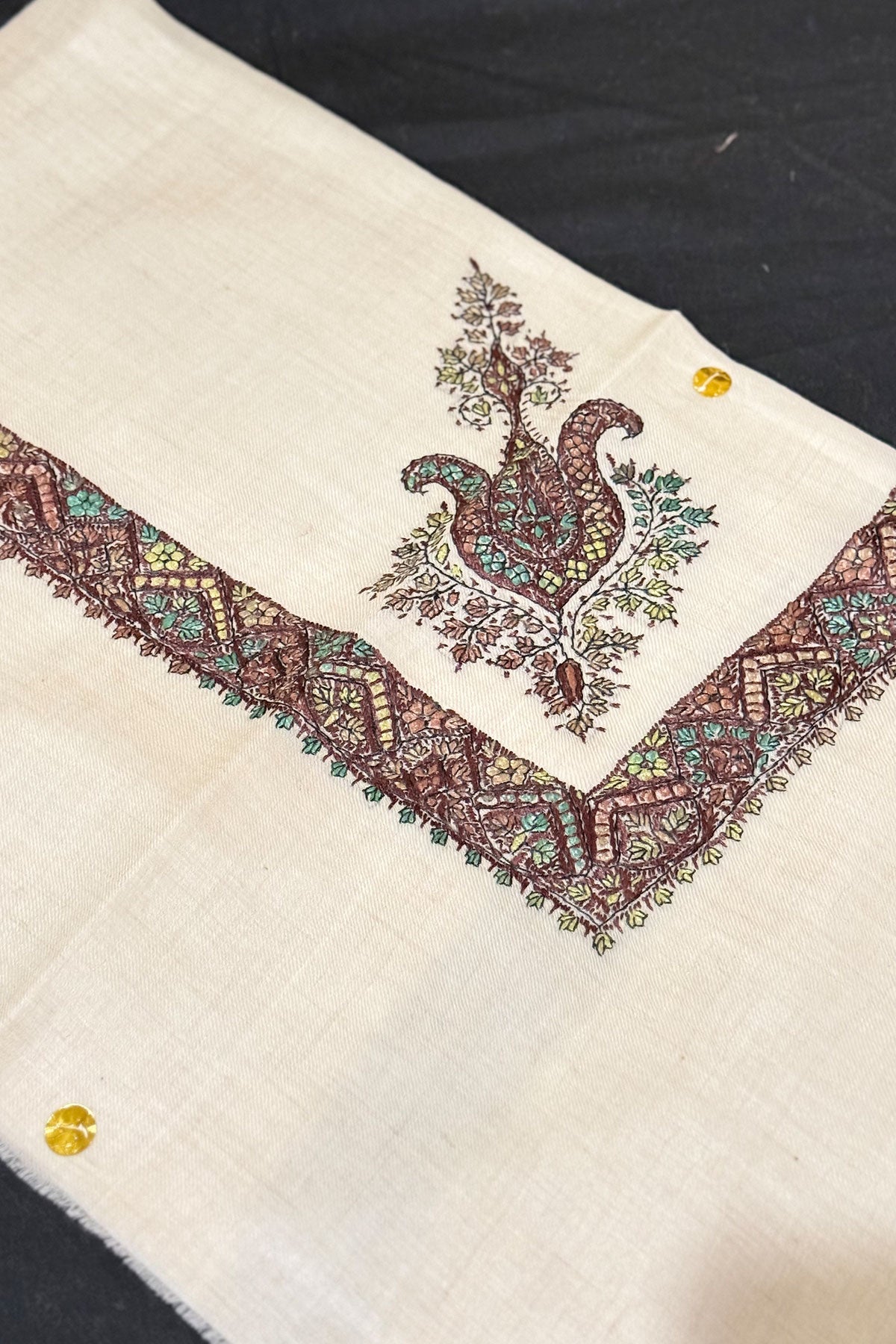 HAND EMBROIDERED PASHMINA SHAWL