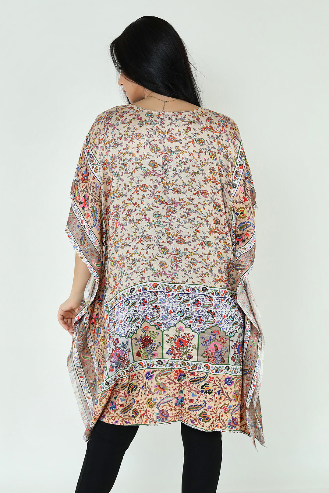 Kalamkari Design Ladies Kaftan