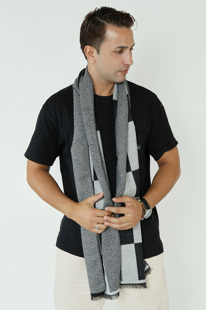 MENS CHECK MUFFLER