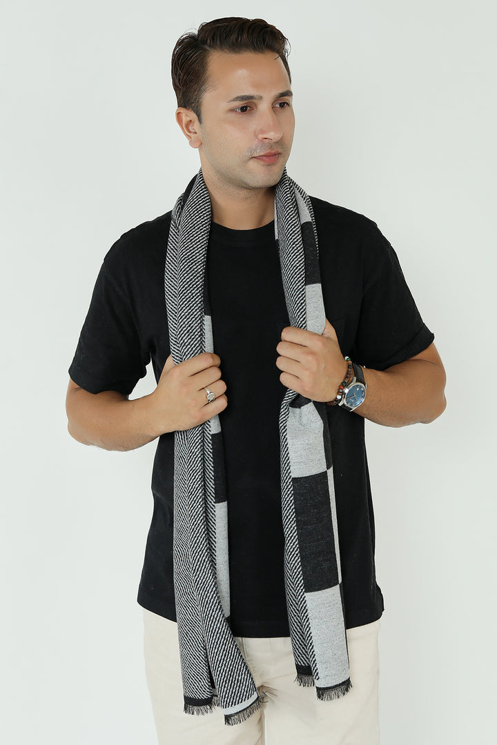 MENS CHECK MUFFLER