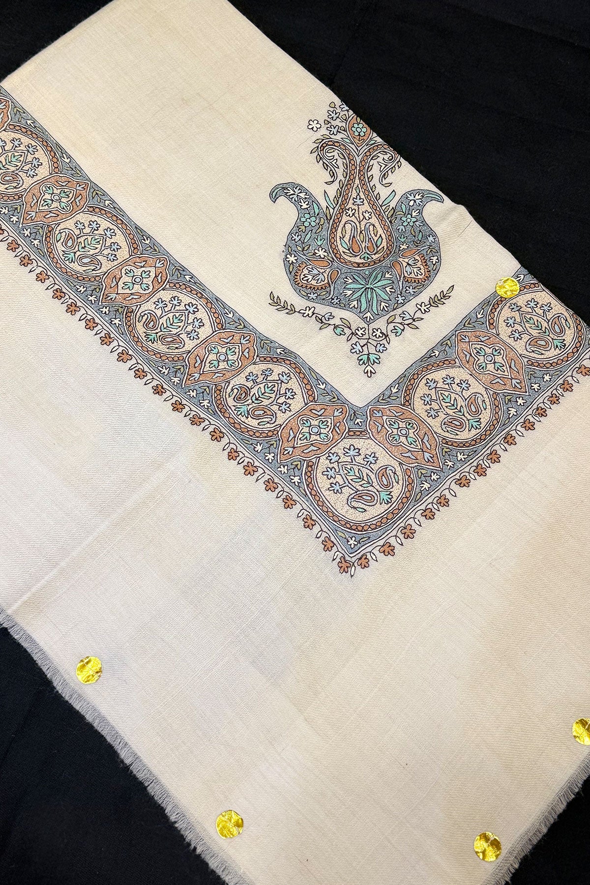 HAND EMBROIDERED PASHMINA SHAWL