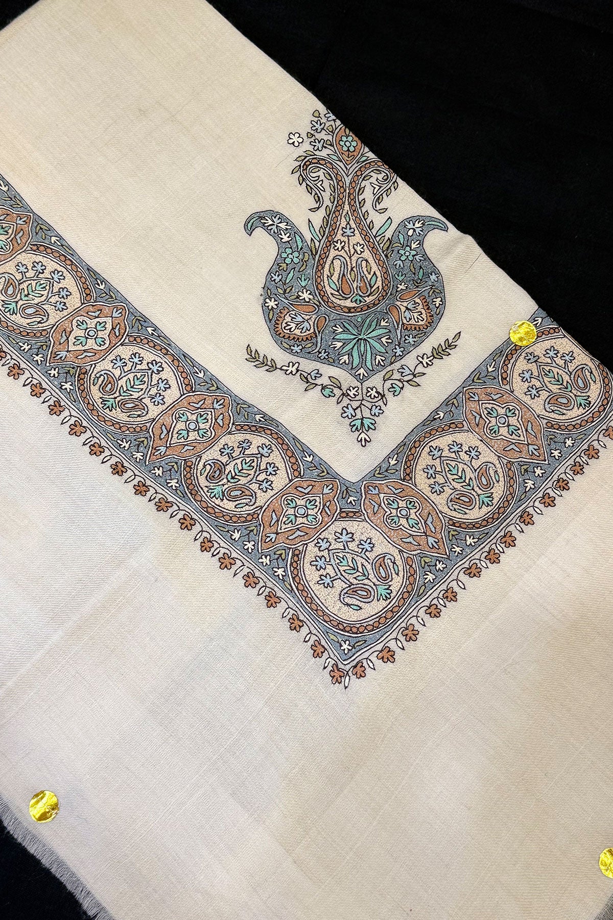 HAND EMBROIDERED PASHMINA SHAWL
