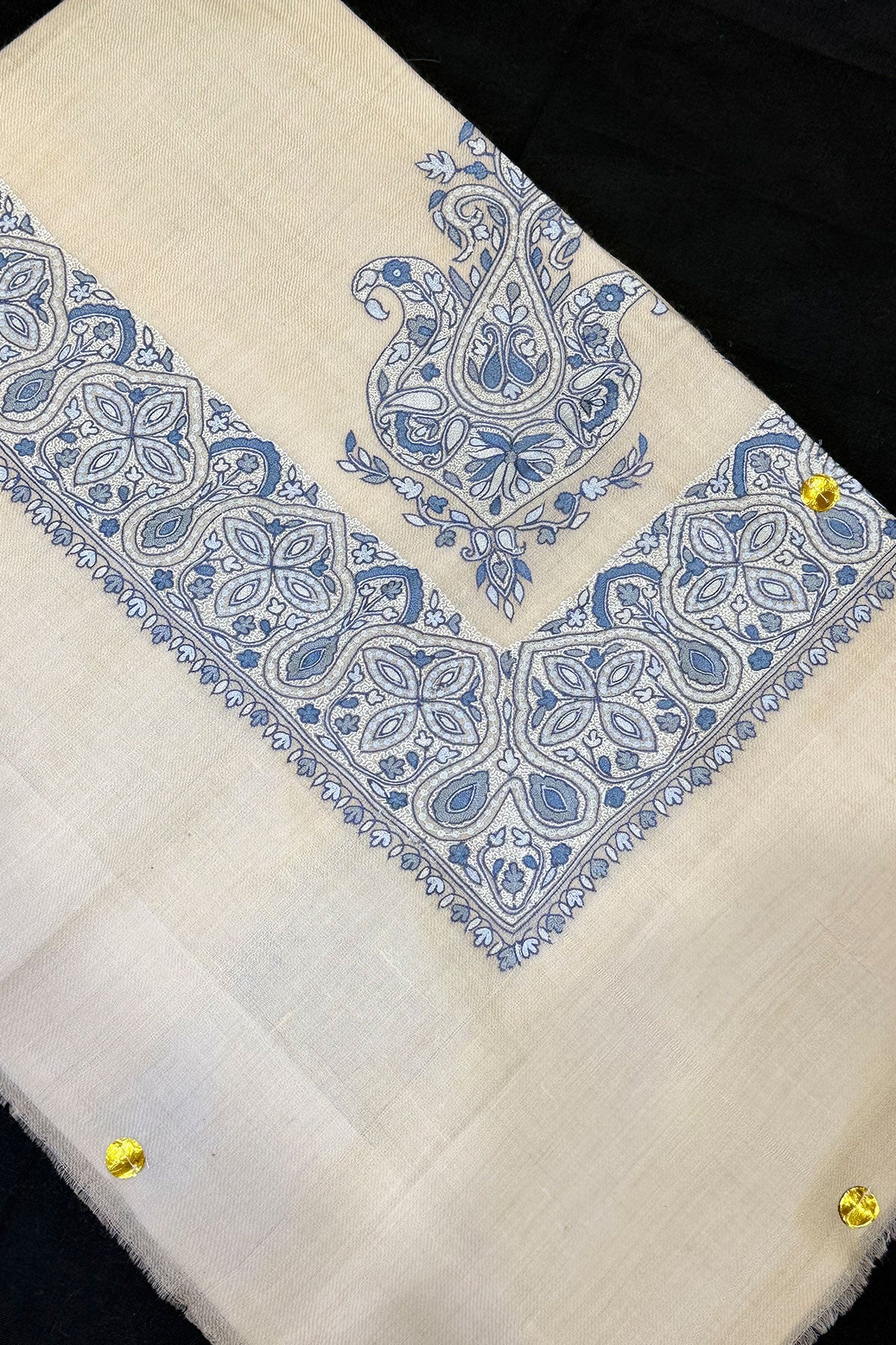 HAND EMBROIDERED PASHMINA SHAWL