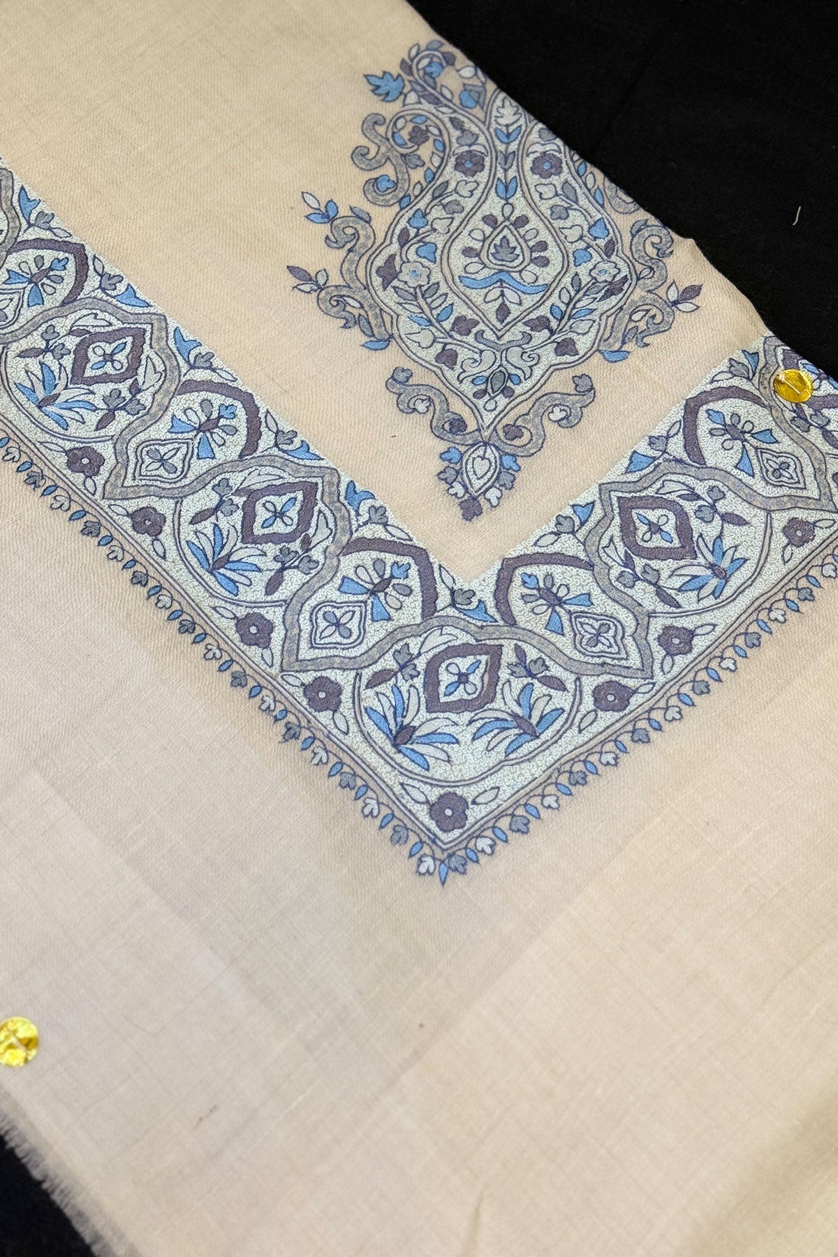 HAND EMBROIDERED PASHMINA SHAWL