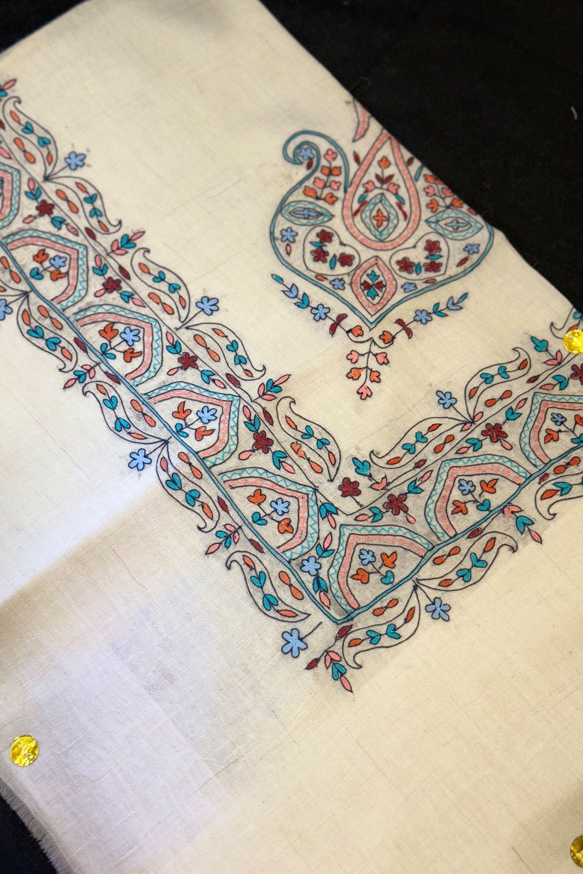 HAND EMBROIDERED PASHMINA SHAWL