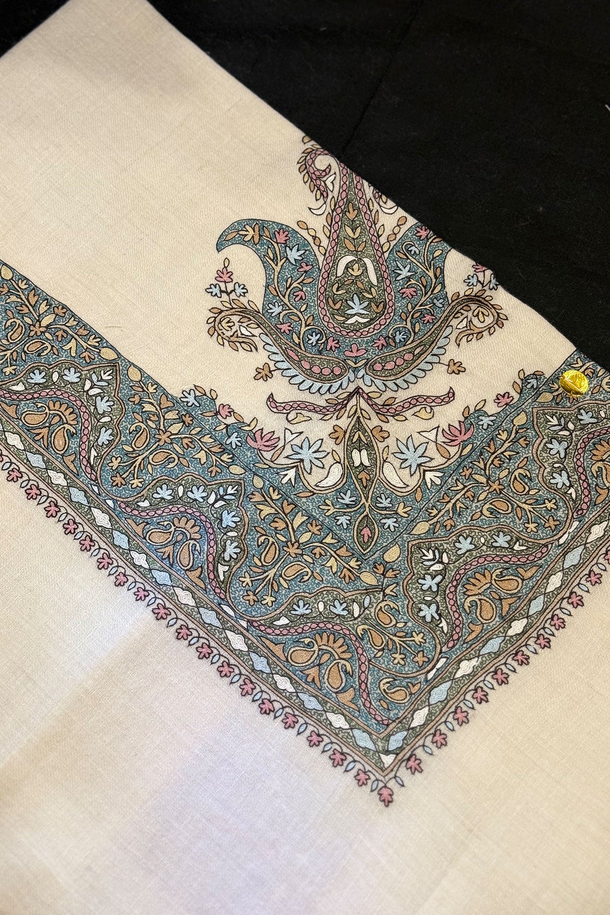 HAND EMBROIDERED PASHMINA SHAWL