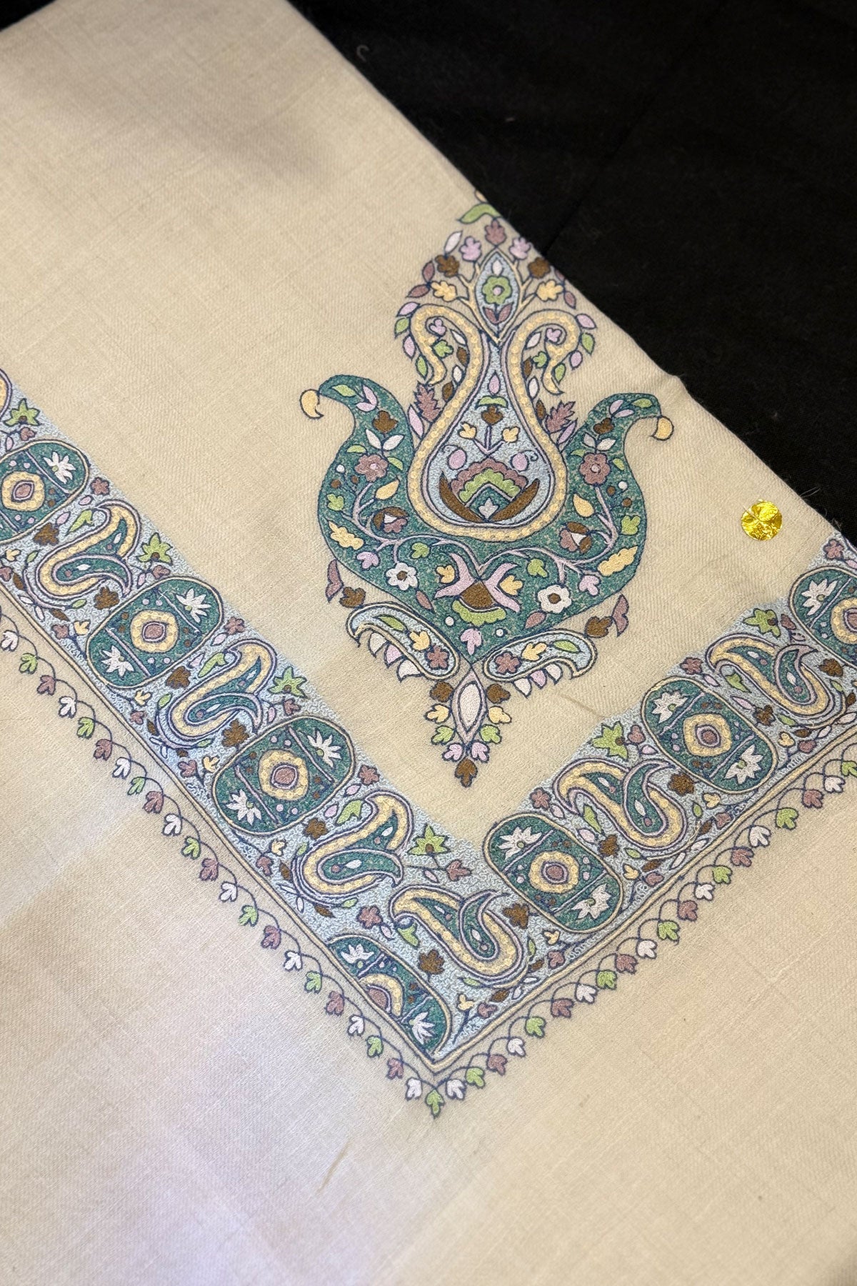 HAND EMBROIDERED PASHMINA SHAWL