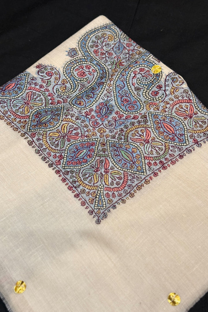 HAND EMBROIDERED PASHMINA SHAWL