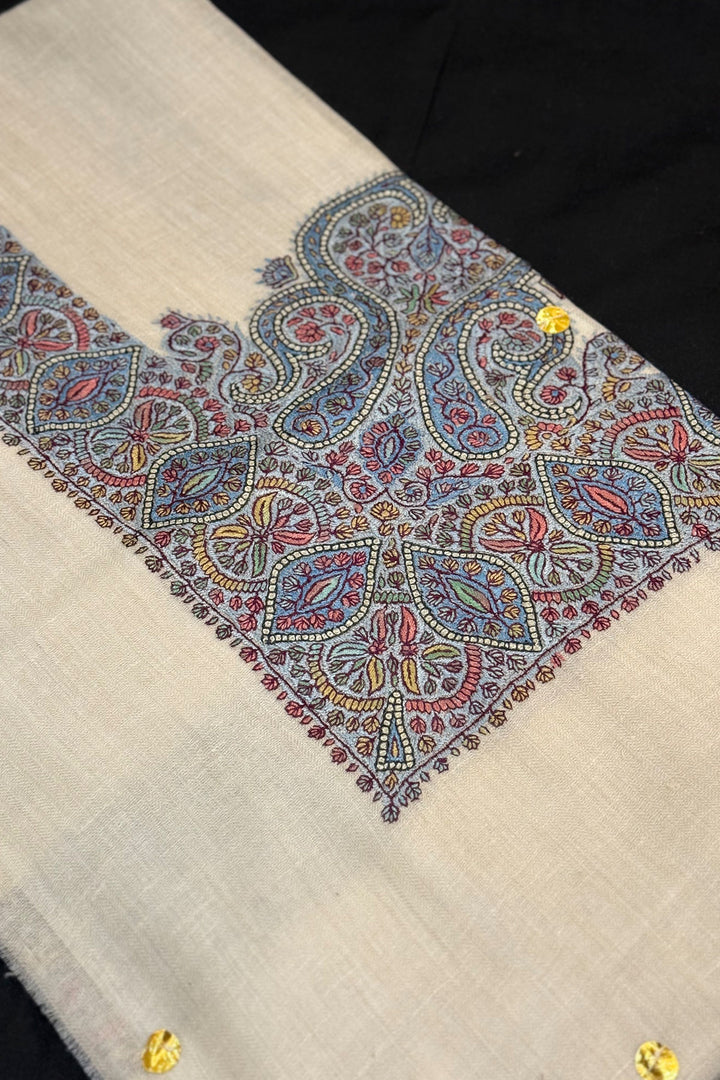 HAND EMBROIDERED PASHMINA SHAWL