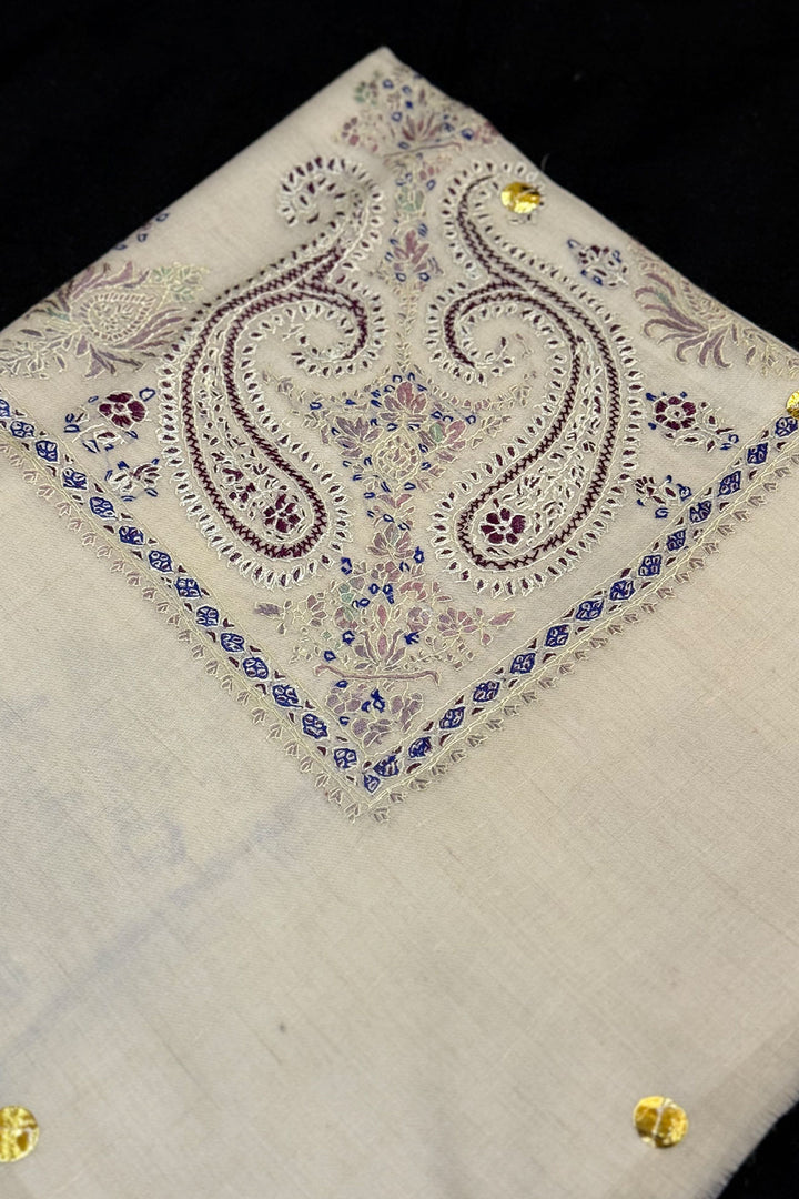 HAND EMBROIDERED PASHMINA SHAWL