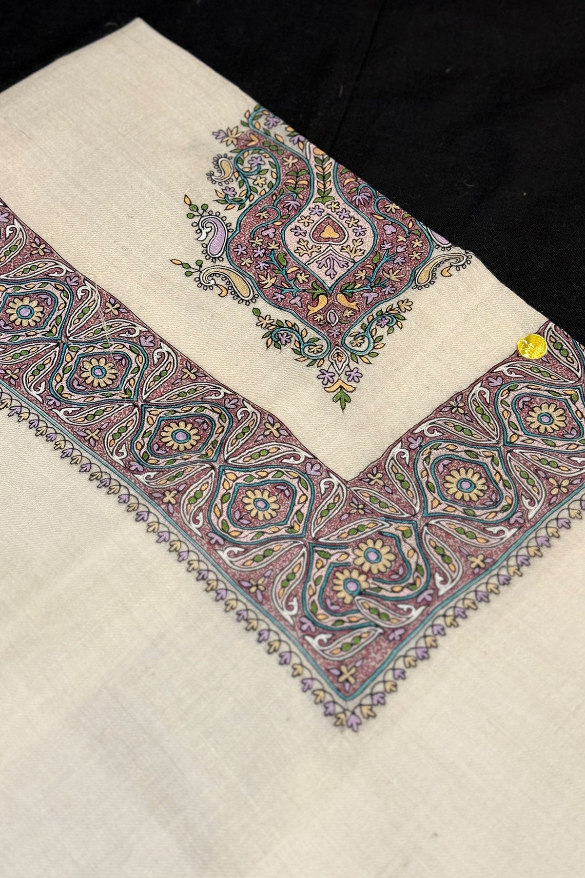HAND EMBROIDERED PASHMINA SHAWL