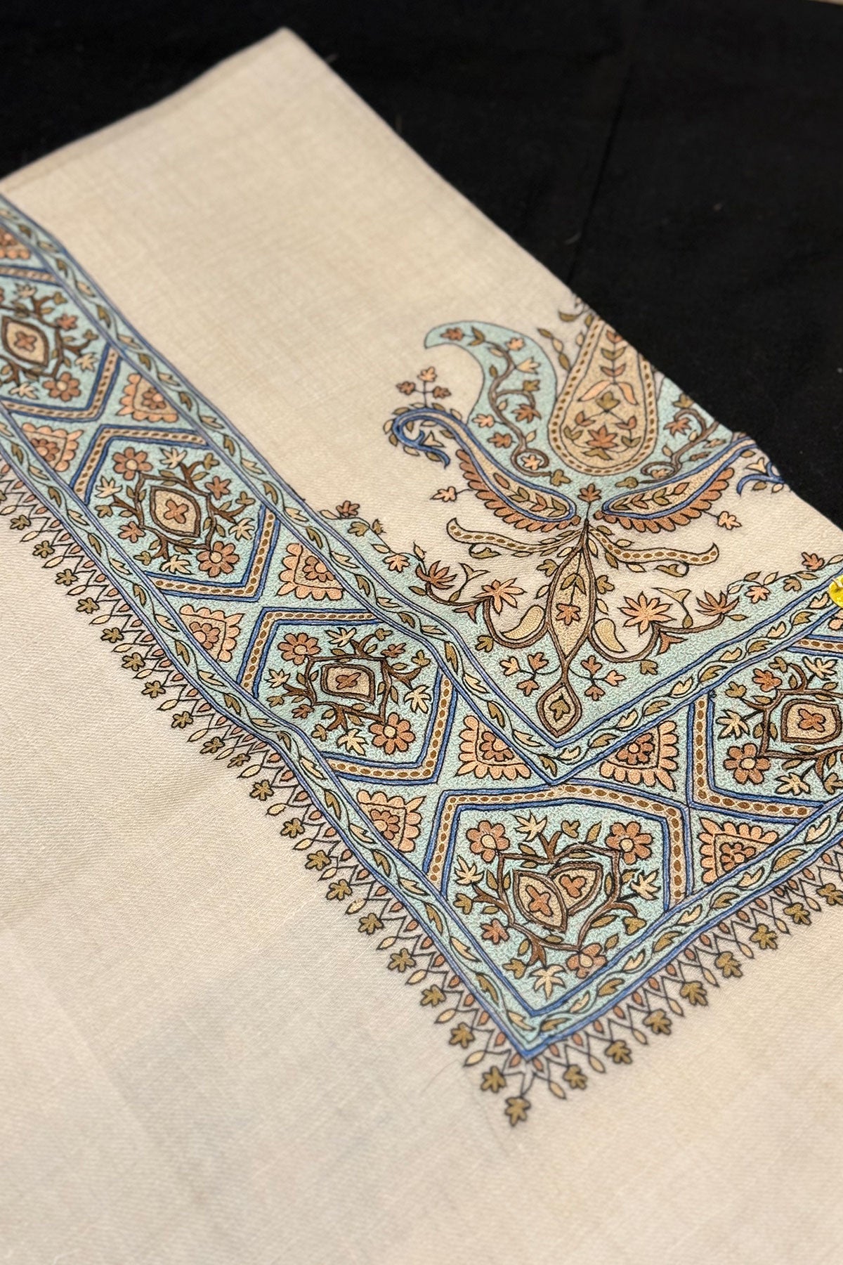 HAND EMBROIDERED PASHMINA SHAWL