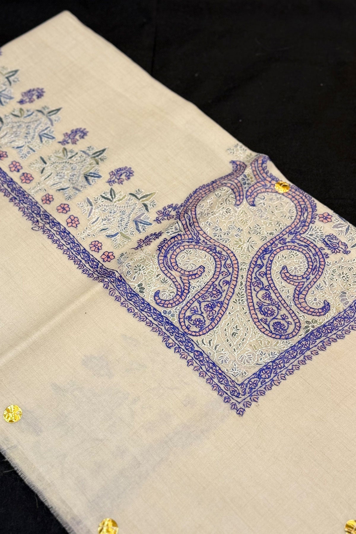 HAND EMBROIDERED PASHMINA SHAWL