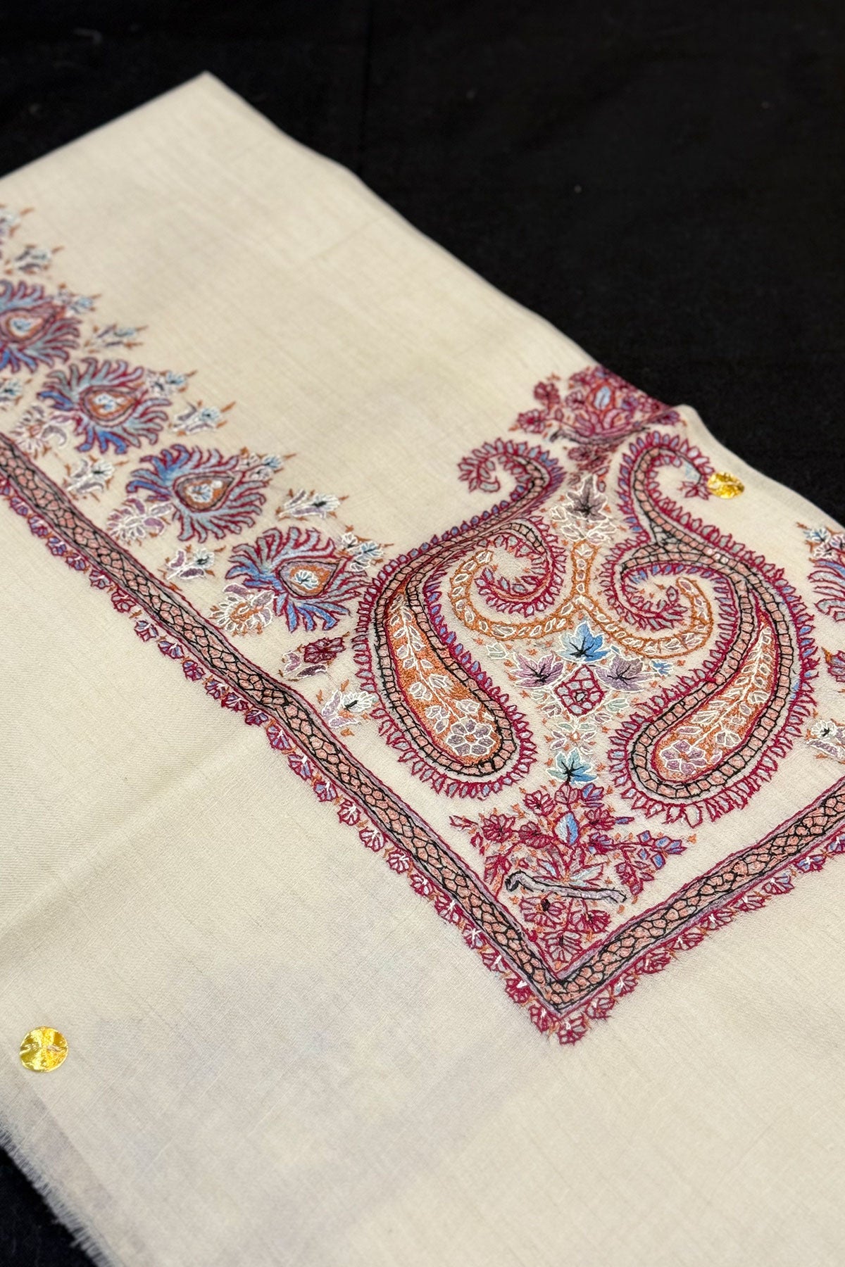 HAND EMBROIDERED PASHMINA SHAWL
