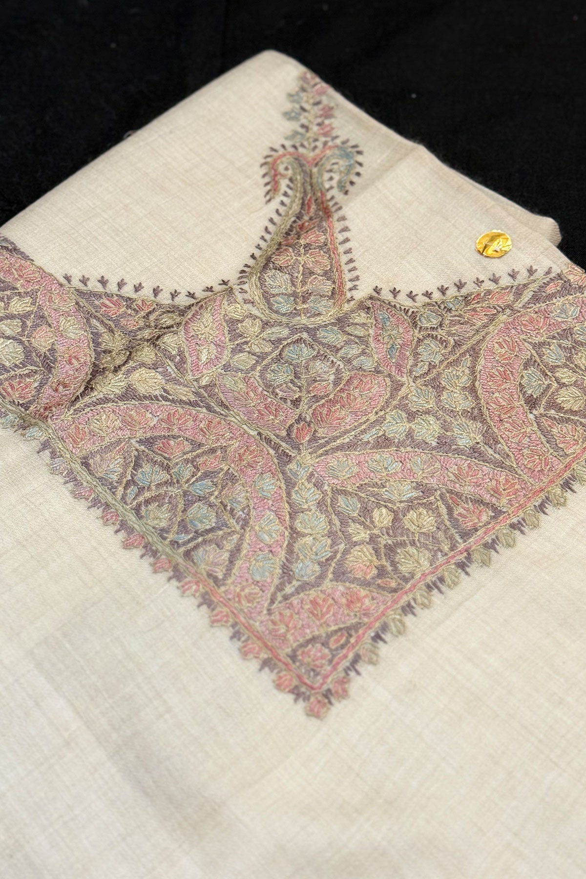 HAND EMBROIDERED PASHMINA SHAWL