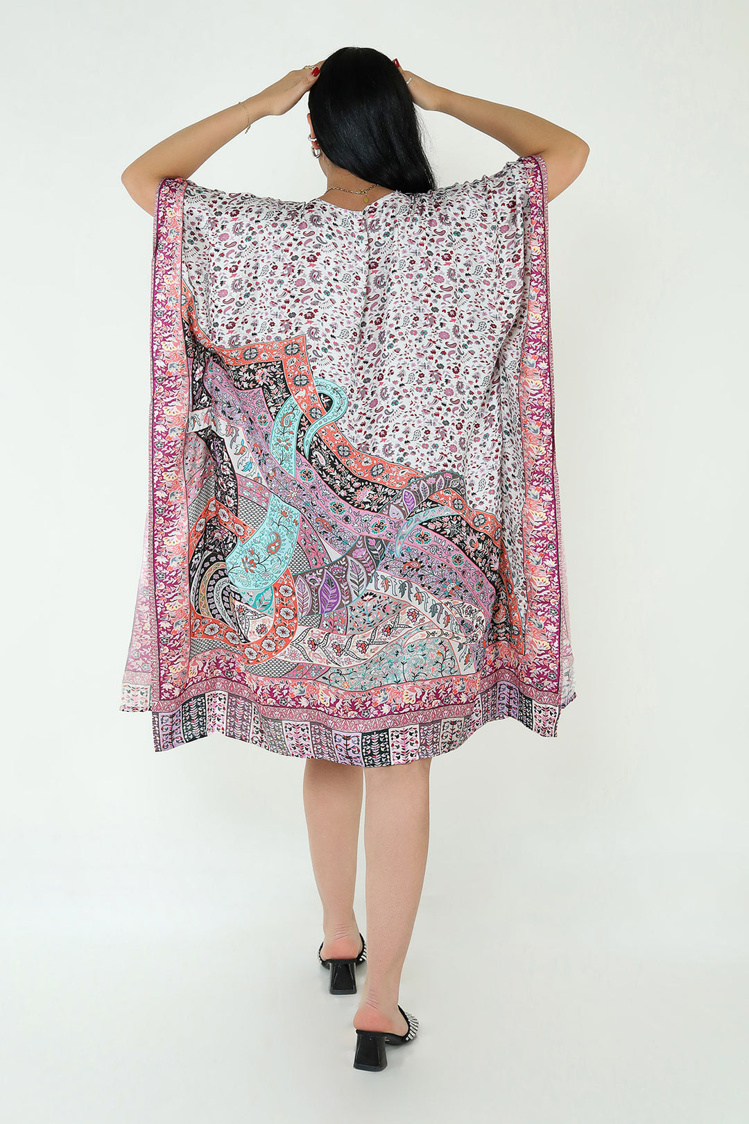 Kalamkari Design Ladies Kaftan