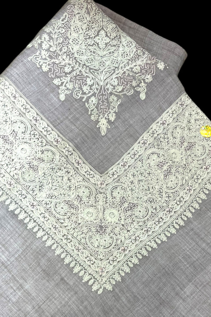 HOOK EMBROIDERED PASHMINA SHAWL