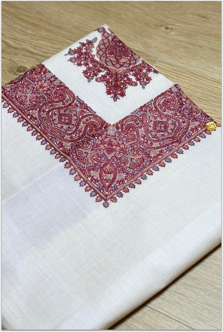 HOOK EMBROIDERED PASHMINA SHAWL