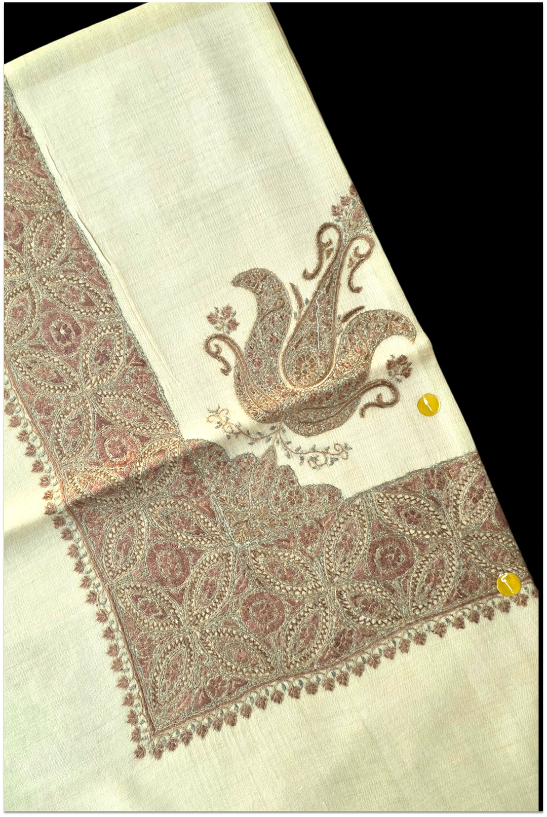 Zahra – Regal Paisley Pashmina Shawl