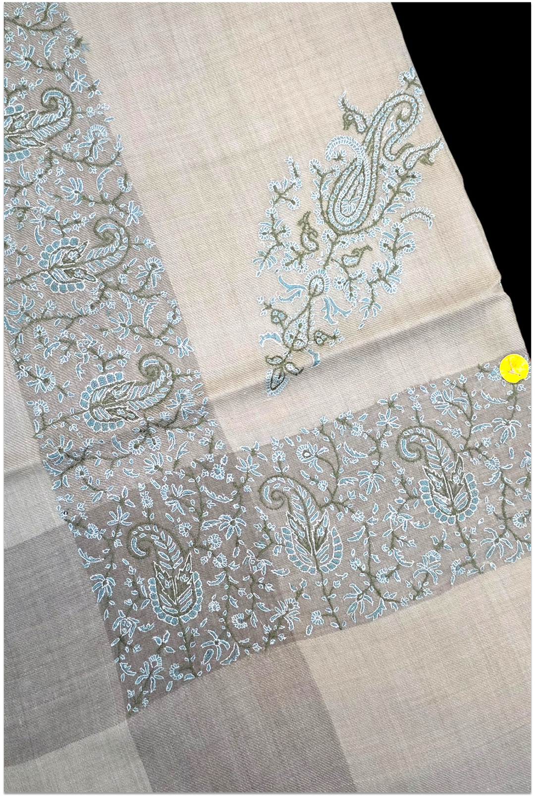 Celeste Kashmir — VIP Hand-Embroidered Pashmina Shawl