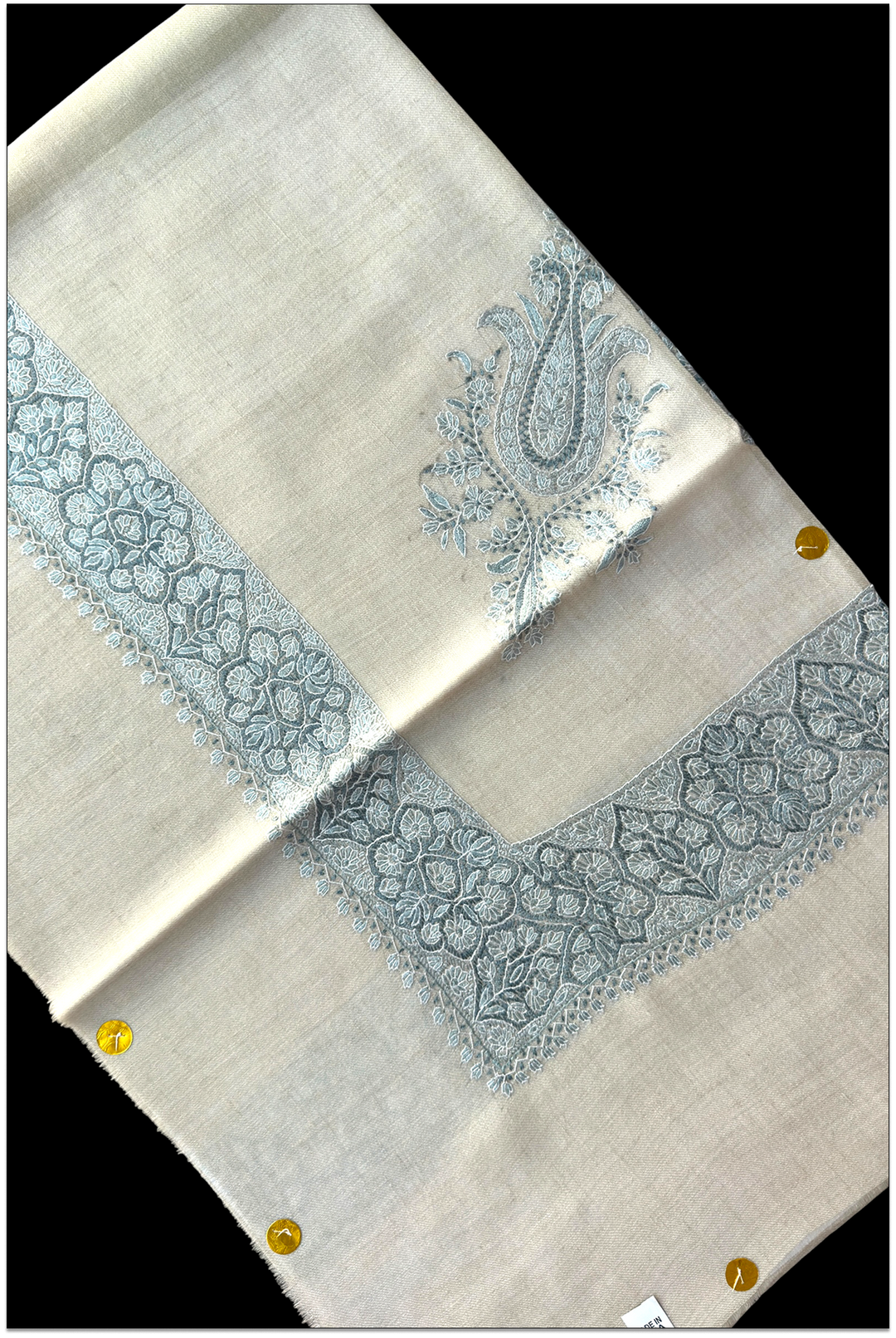Vionelle — Premium Hand-Embroidered Pashmina Shawl