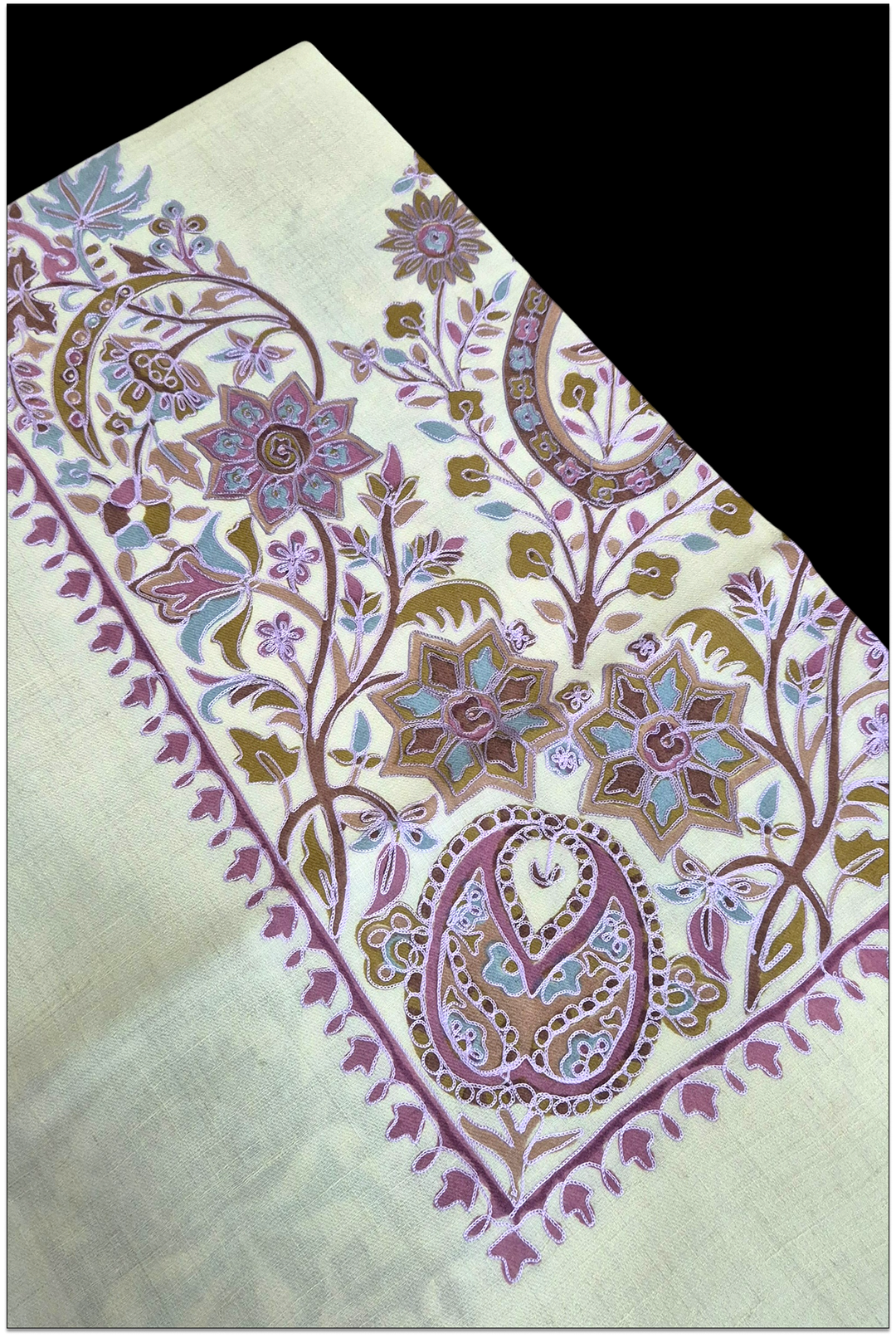 Zavian — Pashmina Hook Embroidered Shawl