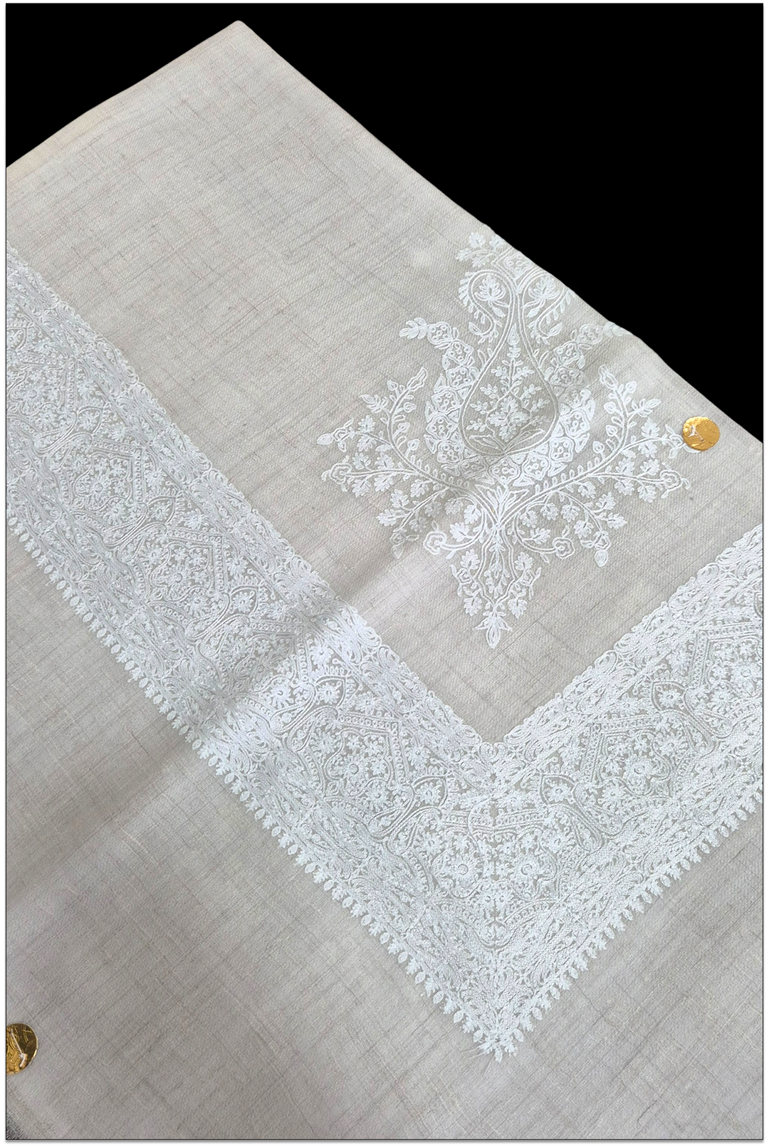 Nivaan — Pashmina Hook Embroidered Shawl