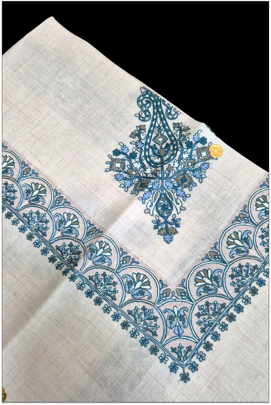 Tavien — Pashmina Hook Embroidered Shawl