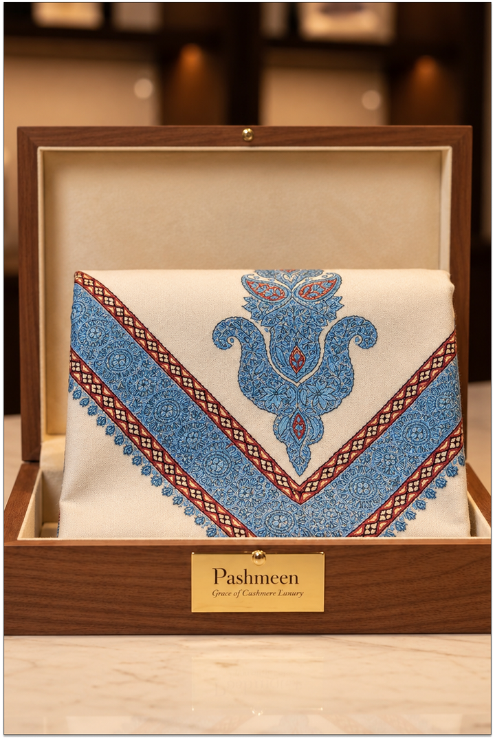 Zayvorn — VIP Pashmina Hand-Embroidered Shawl