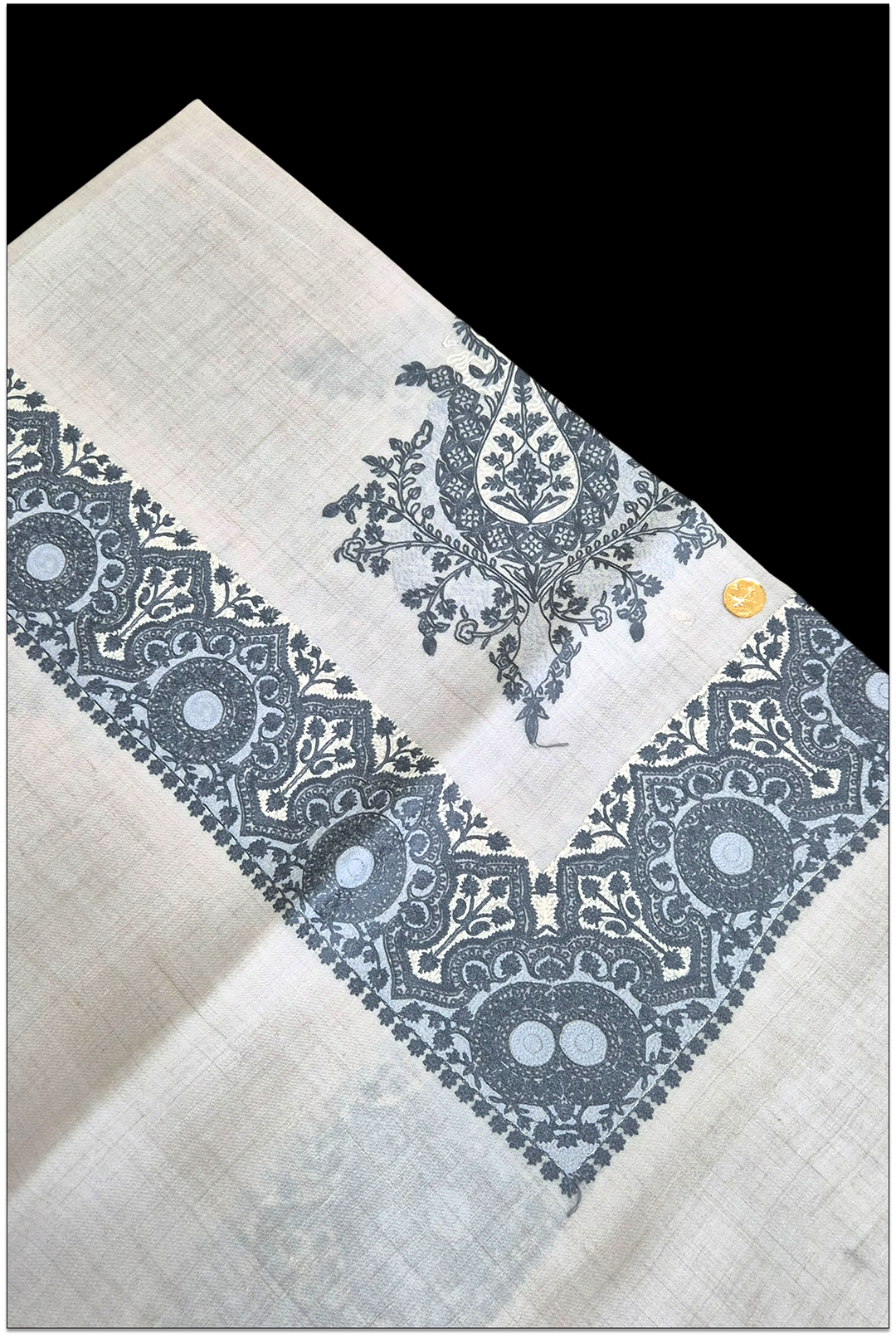 Griselle — Pashmina Hook-Embroidered Shawl