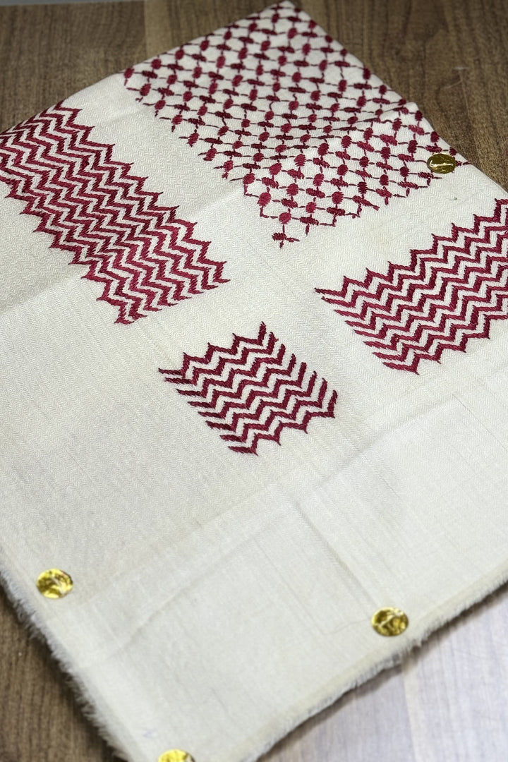 MERINO WOOL BASRAVI SHAWL