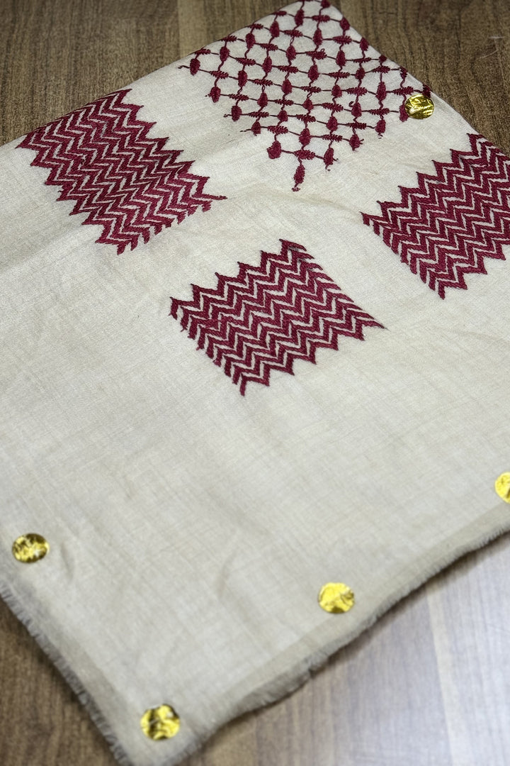 MERINO WOOL BASRAVI SHAWL