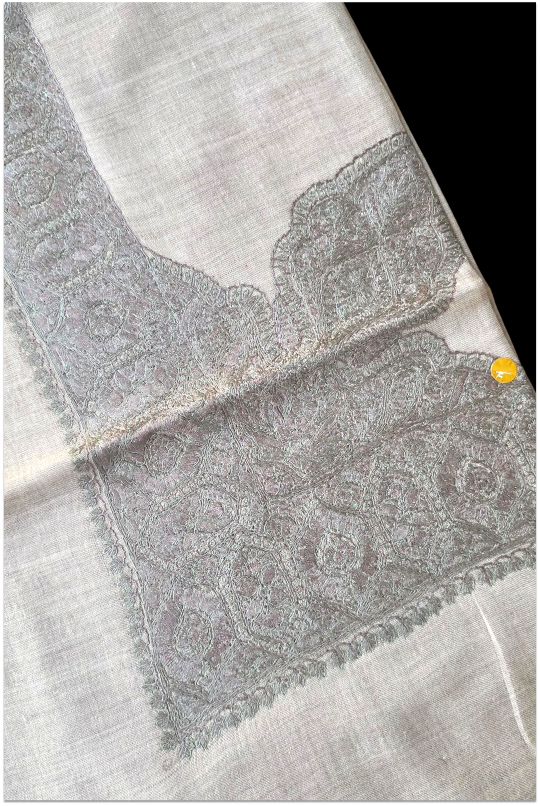 Celeste – Silver Heritage Pashmina