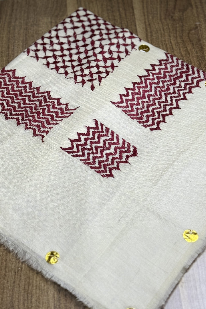 MERINO WOOL BASRAVI SHAWL