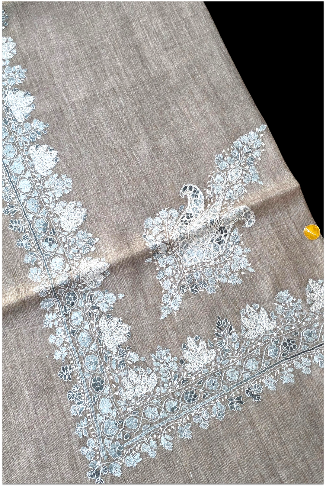Élise – Taupe Pashmina Shawl